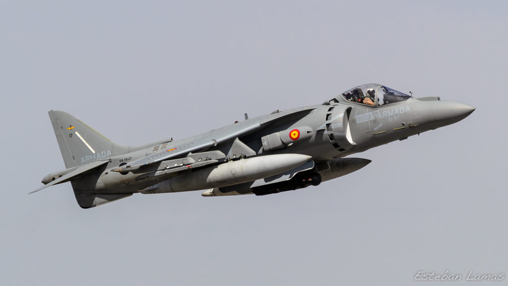 Harrier en Despegue