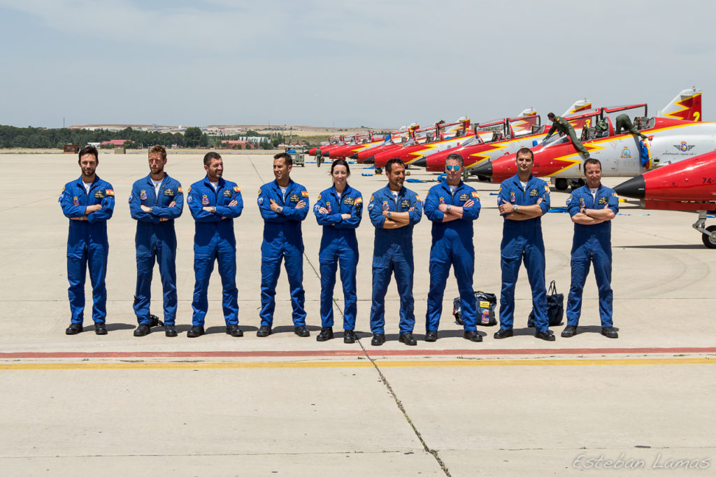 Miembros de la Patrulla Aguila